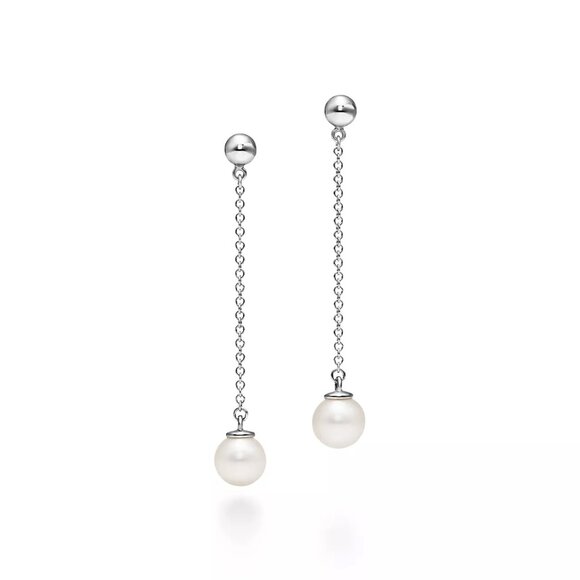 Pearl Drop Earrings - Picture 5 of 5